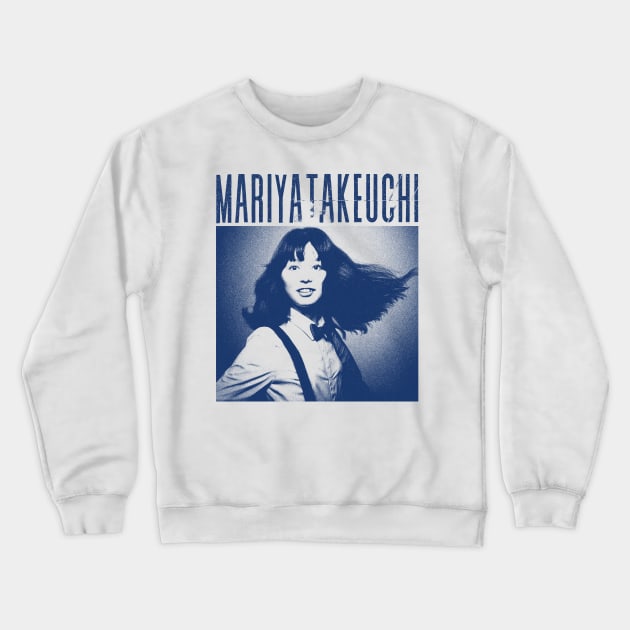 Mariya Takeuchi ------ Plastic Love Crewneck Sweatshirt by unknown_pleasures